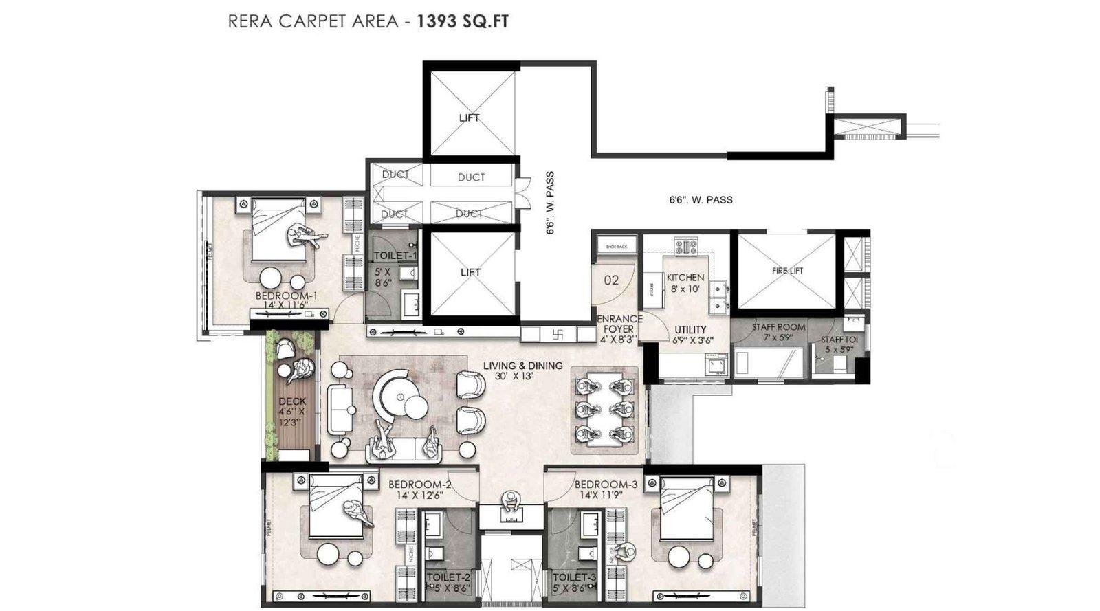 Wadhwa-Artek-Park-1393-sqft