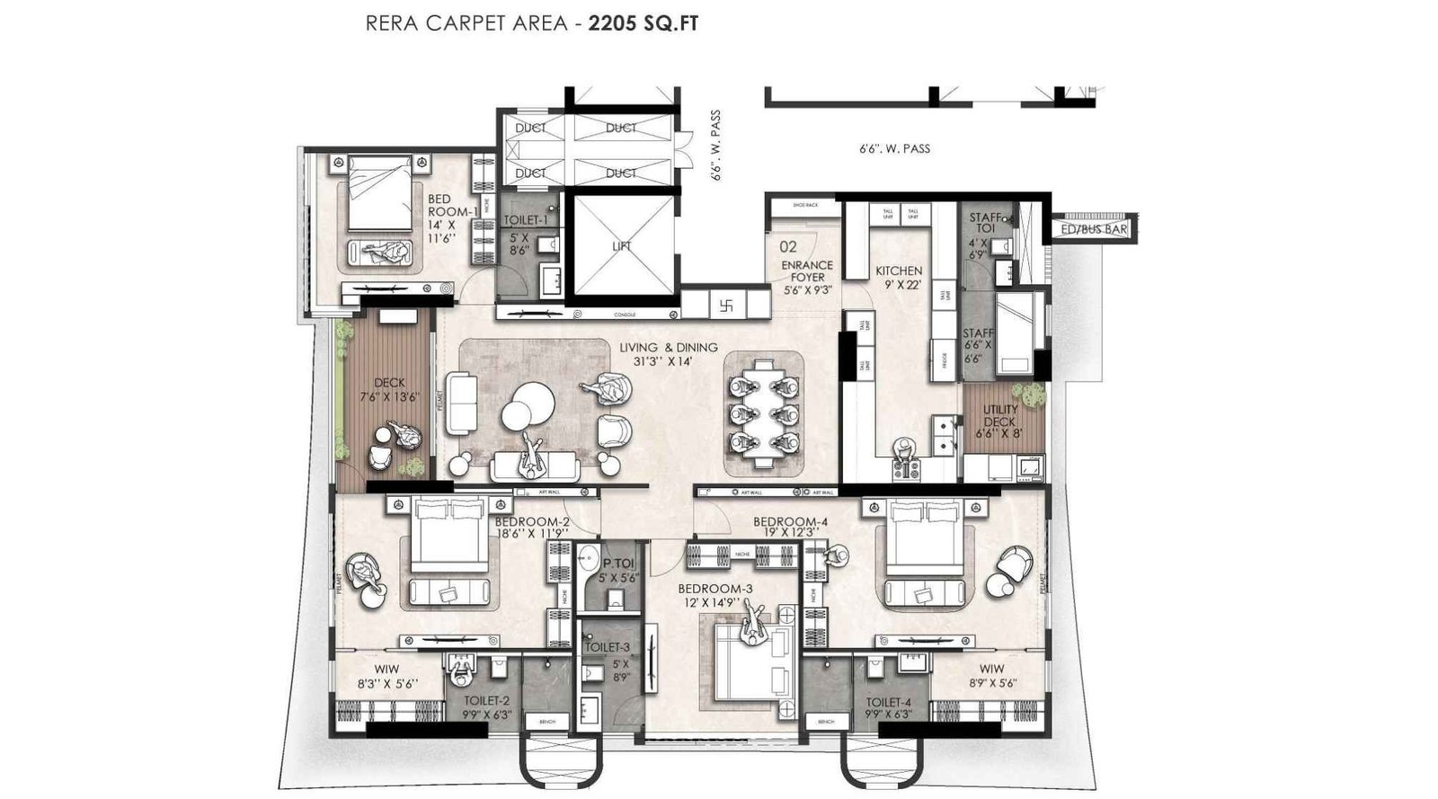 Wadhwa-Artek-Park-2205-sqft